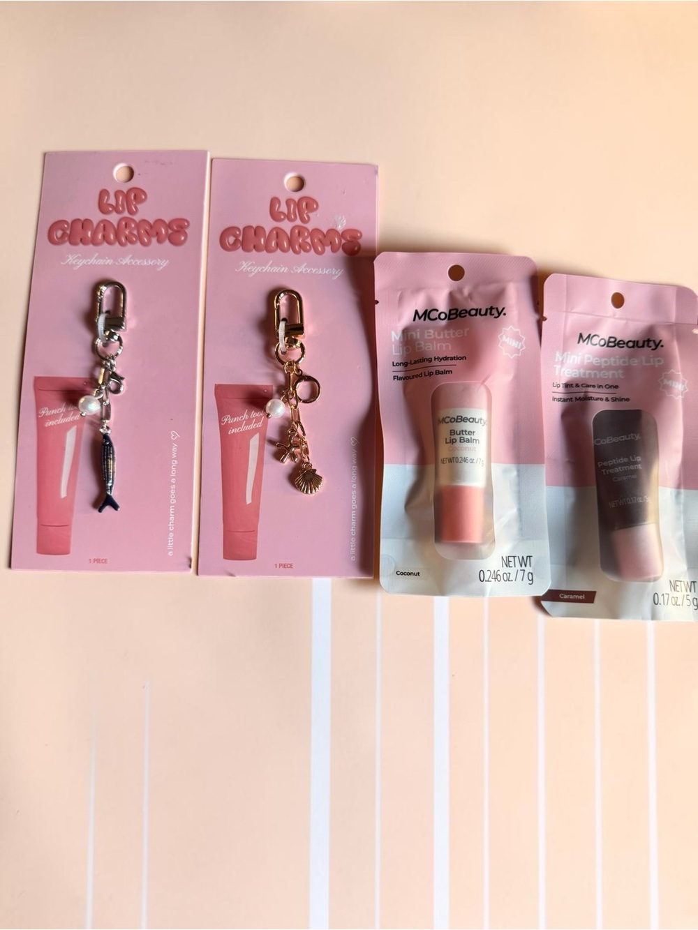 Lip Balm and Lip Balm Charms Bundle NIP